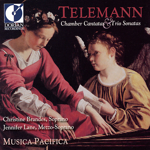 Telemann / Brandes / Lane / Musica Pacifica - Cantatas & Trio Sonatas - Music CD