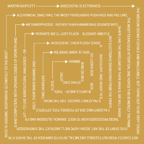Bartlett,martin - Anecdotal Electronics - Vinyl Record