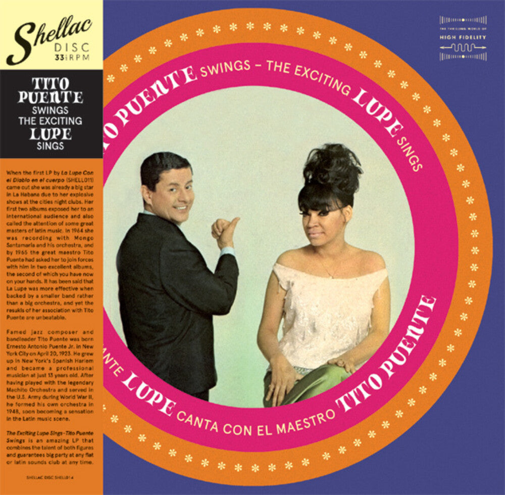 Tito Puente Swings The Exciting Lupe Sings [LP] Vinyl Record