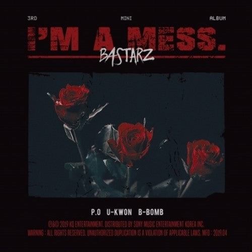 Block B - Bastarz - 3rd Mini Album: I'm A Mess - Music CD