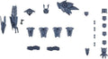 Bandai Hobby - 30mm #10 Option Parts Set 4 (sengoku Armor) - Collectibles
