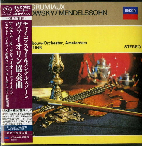 Tchaikovsky / Mendelssohn / Grumiaux,arthur - Tchaikovsky / Mendelssohn: Violin Concertos - Super Audio CD