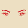Xiu Xiu - Oh No - Solid Cream & Solid Scarlet - Vinyl Record