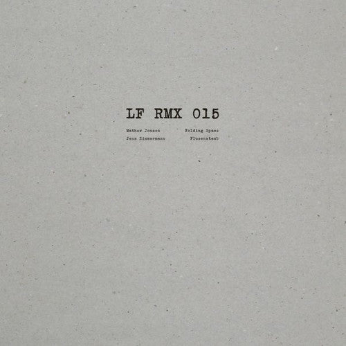 Jonson,mathew & Zimmermann,jens - Lf Rmx 015 - Vinyl Record