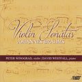 Winograd & Westfall - Violin Sonatas Johannes Brahms - Music CD