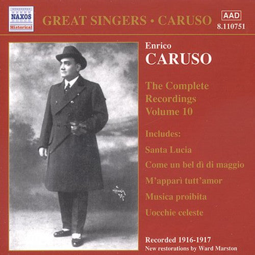 Caruso - Great Singers: Enrico Caruso Compl Recordings 10 - Music CD