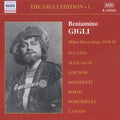 Gigli - Great Singers: Beniamino Gigli Edition 1 - Music CD