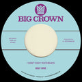 I Don't Envy Yesterdays / Color It Easy [7" Vinyl] Vinyl Record