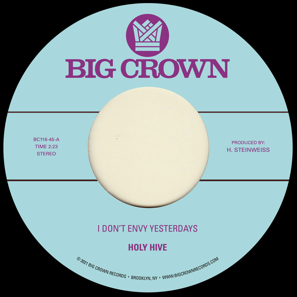 I Don't Envy Yesterdays / Color It Easy [7" Vinyl] Vinyl Record