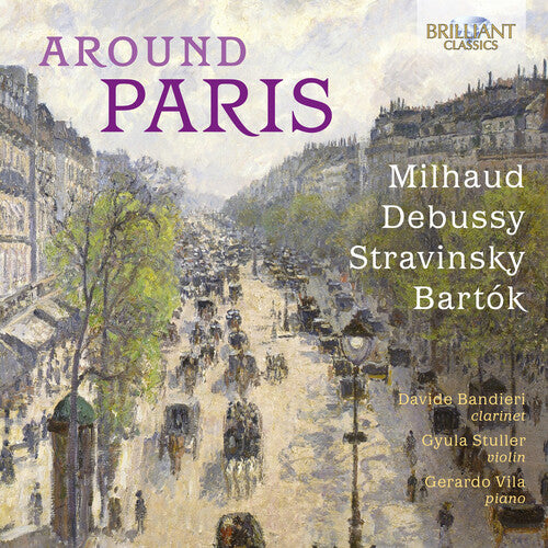 Bartok / Bandieri / Vila - Around Paris - Music CD
