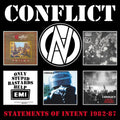 Conflict - Statements Of Intent 1982-1987 - Music CD