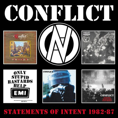 Conflict - Statements Of Intent 1982-1987 - Music CD