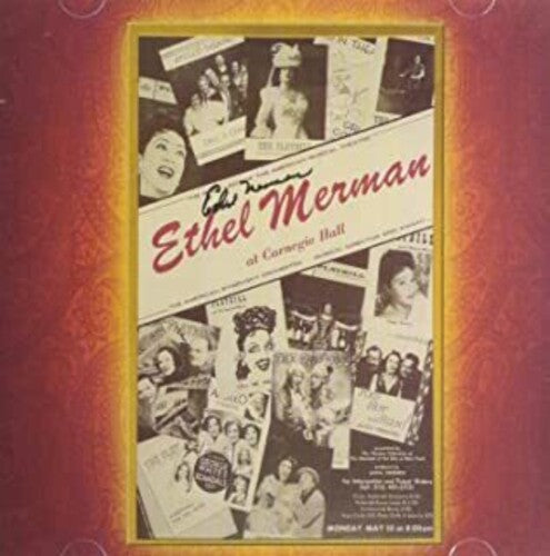 Merman,ethel - Merman At Carnegie Hall 1982 - Music CD