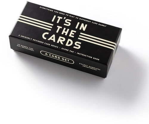 Brass Monkey / Galison - Its In The Cards Playing Card Game Set - Games