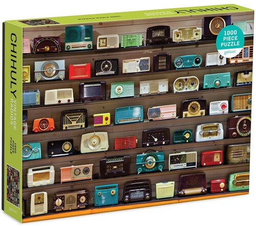Chihuly Studio - Chihuly Vintage Radios 1000 Piece Puzzle - Games