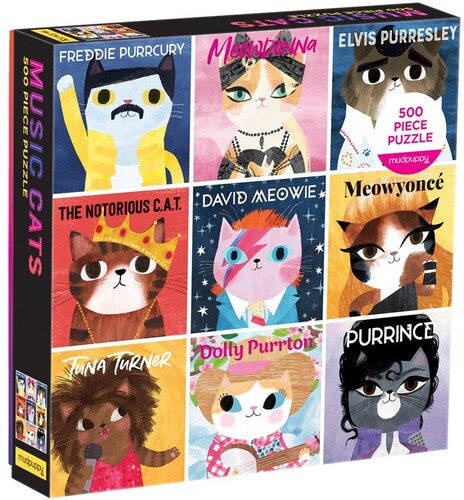 Rozelaar,angie - Music Cats 500 Piece Family Puzzle - Games