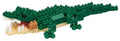 Nanoblock - Collection Series - Reptilia - Crocodile Building Kit - Collectibles