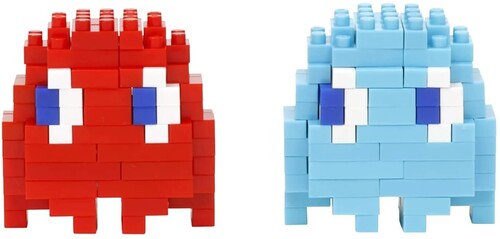 Nanoblock - Character Collection - Pac-man - Blinky & Inky Building Kit - Collectibles