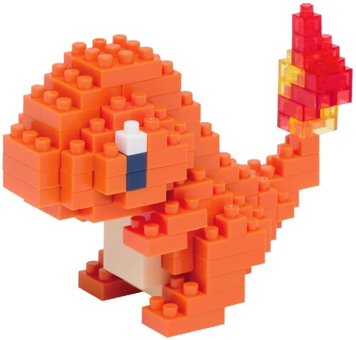Nanoblock - Pokemon Series - Charmander Building Kit - Collectibles