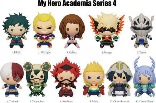 My Hero Academia Series 4 - 3d Foam Bag Clip - My Hero Academia Series 4 - 3d Foam Bag Clip - Collectibles