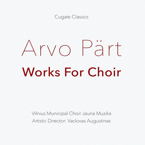 Part / Augustinas - Works For Choir - Vinyl Record