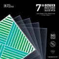 Big Fudge Bfos7x50us 7in Outer Slv 50 Pack Clear - Big Fudge Bfos7x50us 7in Outer Slv 50 Pack Clear - Bags/Sleeves