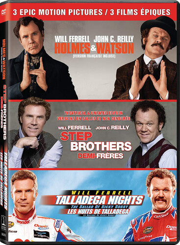 Holmes & Watson / Step Brothers / Talladega Nights - Holmes & Watson / Step Brothers / Talladega Nights - DVD