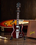 Axe Hvn Gg220 Gibson 1964 Sg Standard Cherry Mini - Axe Hvn Gg220 Gibson 1964 Sg Standard Cherry Mini - Collectibles