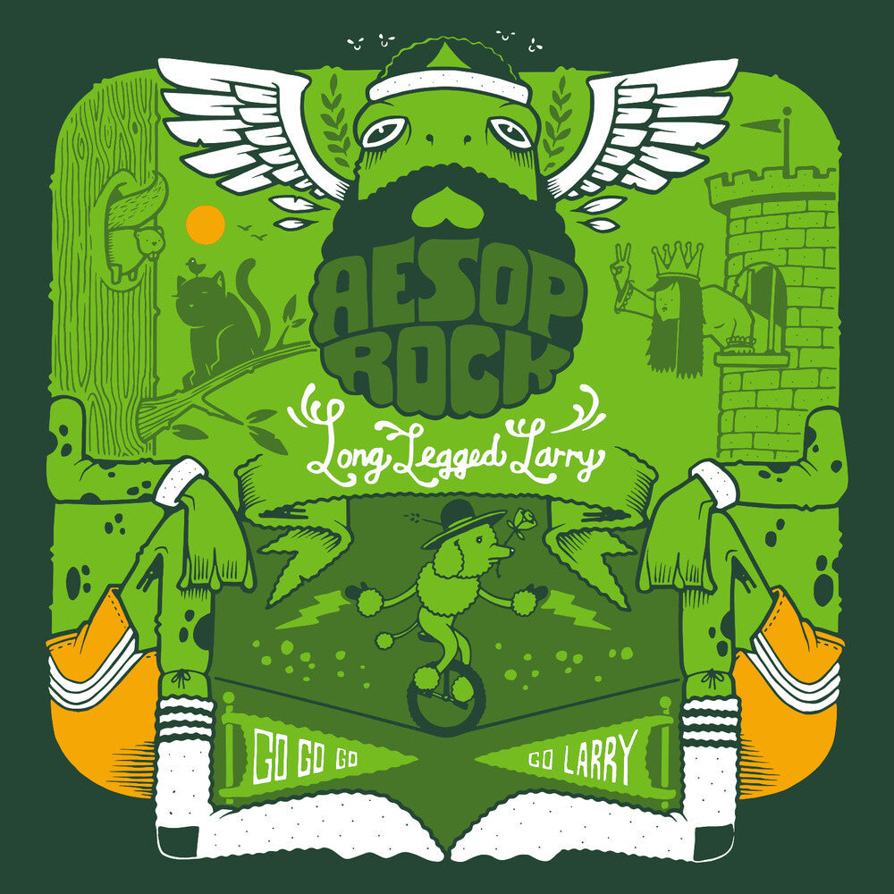 Aesop Rock - Long Legged Larry [Limited Edition Green 7in Single]