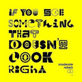 Moderate Rebels - If You See Something That Doesn't Look Right - Vinyl Record