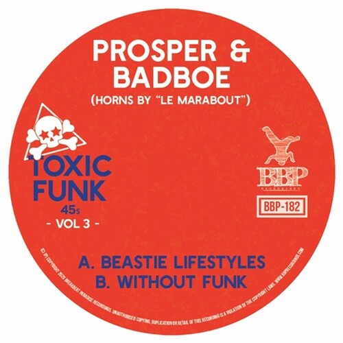 Prosper & Badboe - Toxic Funk Vol. 3 - Vinyl Record