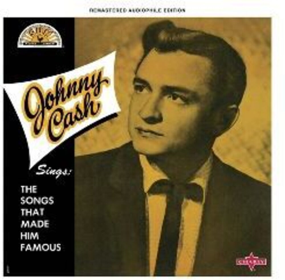 Johnny Cash Sings The Songs That Made Him Famous Music CD