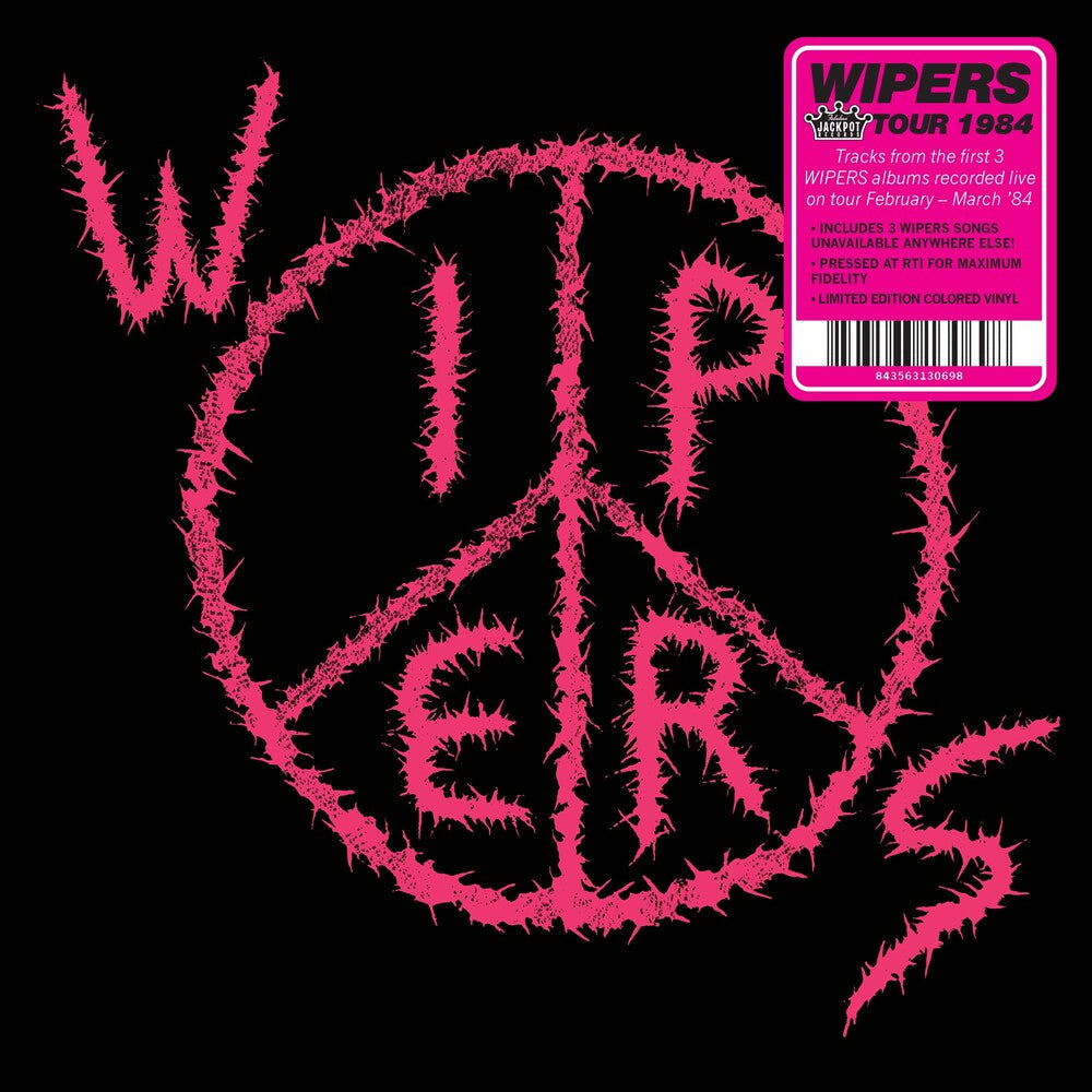 Wipers (Aka Wipers Tour 84) [Colored Vinyl] [Limited Edition] (Pnk) Vinyl Record