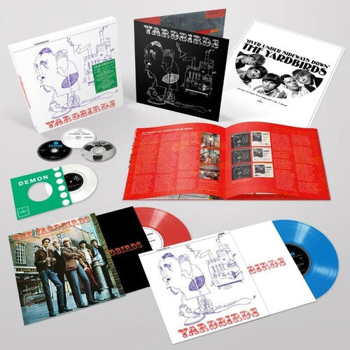 The Yardbirds - Roger The Engineer: Super Deluxe [Boxset Includes 2 Red & Blue Colored LP's, 3CD's & Bonus White 7-inch Plus Poster]