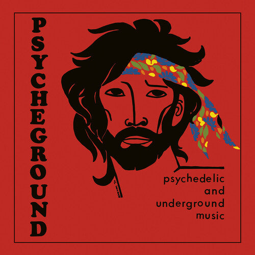 Psycheground Group - Psychedelic & Underground Music - Red Vinyl - Vinyl Record