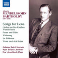 Mendelssohn / Baird / Mengelkoch - Songs For Lena - Music CD