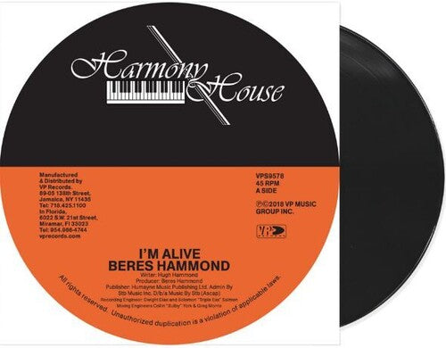 Hammond,beres - I'm Alive - Vinyl Record