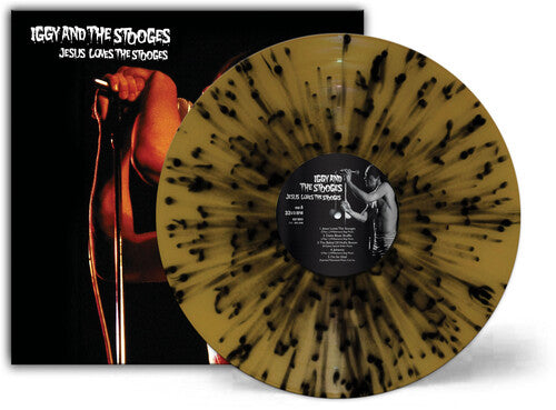 Iggy & Stooges - Jesus Loves The Stooges (Black & Gold Splatter)