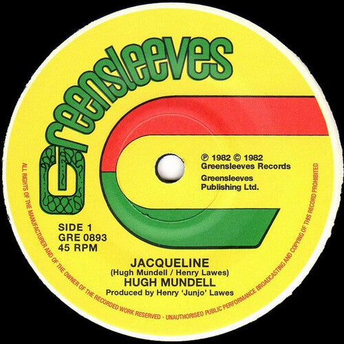Mundell,hugh - Jacqueline - Vinyl Record
