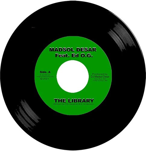 Desar,madsol - Library Feat. Edo G - Vinyl Record