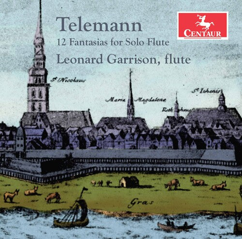Telemann / Garrison - 12 Fantasias For Solo Flute - Music CD