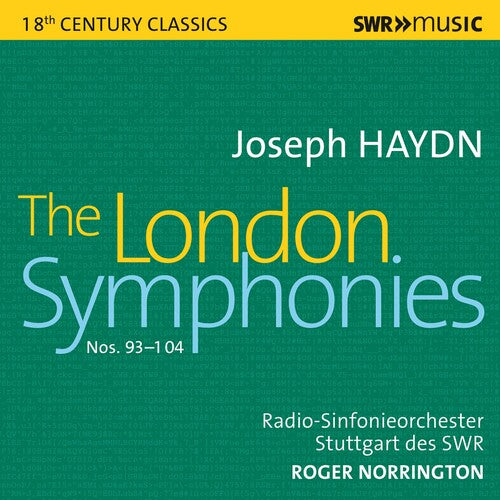 Haydn / Norrington - London Symphonies - Music CD