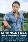 Burger,jeff - Springsteen On Springsteen - Books