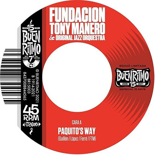 Fundacion Tony Manero & Original Jazz Orquestra - Paquito's Way