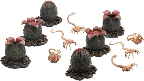 Hiya Toys - Aliens Ovomorph & Facehugger Px 1/18 Scale Fig Set - Collectibles