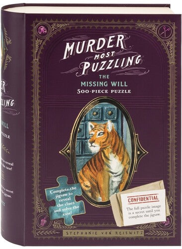Von Reiswitz,stephanie - Murder Most Puzzling The Missing Will 500 Piece - Games