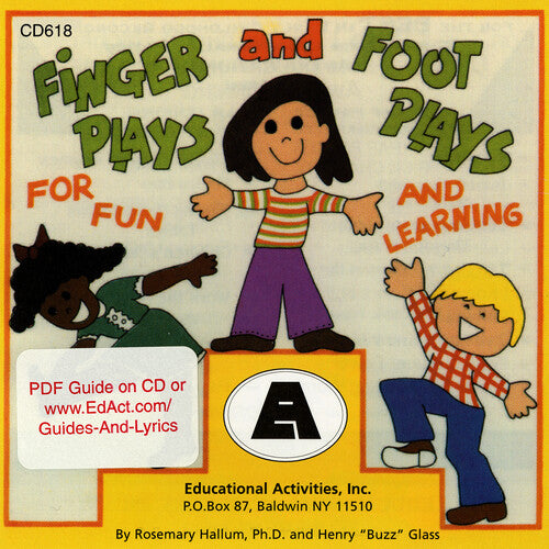Hallum,rosemary / Glass,henry Buzz - Finger Plays & Foot Plays For Fun & Learning - Music CD