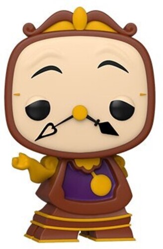 Funko Pop! Disney: - Beauty & Beast- Cogsworth - Collectibles