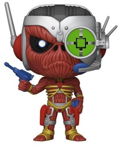 Funko Pop! Rocks: - Iron Maiden- Eddie- Somewhere In Time - Collectibles