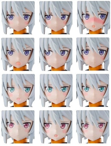 Bandai Hobby - 30ms Option Face Parts Vol.1 All 4 Types (box Of 4 - Collectibles